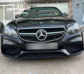  9 ميرسيدس e350 لون اسود وارد اميركي