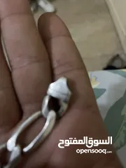  4 اسوارة كارتير فضة اصلي بحالة الجديدة