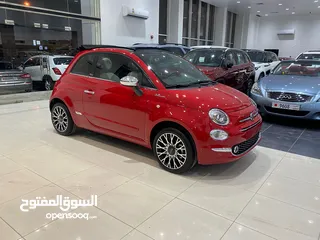  2 Fiat 500C 2022 (Red)