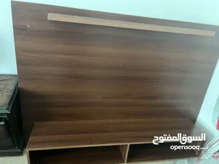  1 علاقة تلفزيون خشب شبه وكاله