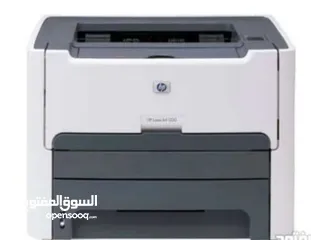  1 طابعة hp ليزر