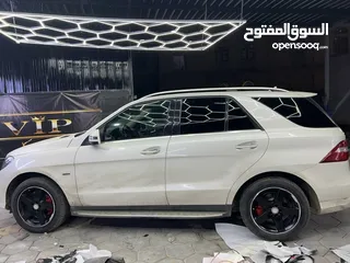  3 مرسيدس بنز  ML550 biturbo AMG فل مواصفات وارد أمريكي عرطة كرررت على الشرط