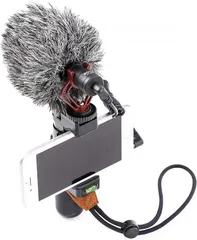  6 مايك تسجيل احترافي من براند بويا الأصلي للتسريمنغ والبودكاست Boya BY-MM1 Mic for PC & Smart Phone