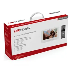  2 طقم إنتركم تناظري Hikvision DS-KIS202T وDS-KIS203T – أمان متقدم بأسعار تبدأ من 56.99 دينار فقط!