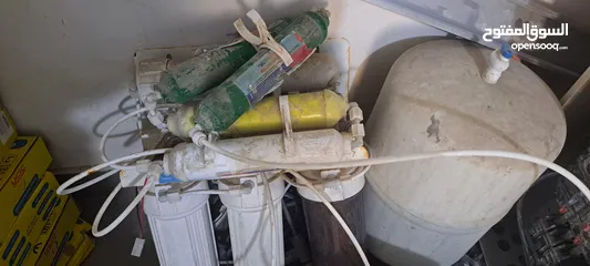  3 فلتر ميه 8مراحل بحنفيه كروم مستعمل