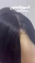  14 باروكة شعر طبيعي هندي  ووصلات شعر حرارية نخب اول مع لاصق هدية ممكن غسلهم واستشوارهم بشكل مستمر