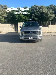  3 FORD F-150 2021 Lariat  Hybrid POWER-BOOST  فورد f150 بحال الوكاله- بدون الرقم