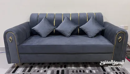  2 3 seater sofa set brand new velvet design