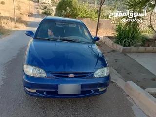  1 كيا تو للبيع موديل 1997 ترخيص شهر 2/2026 تامين شهر 3