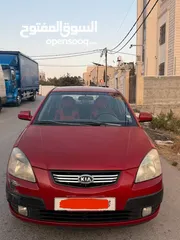  1 كيا برايد حمراء 2007
