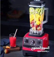  6 طاحن الثلج والجميد والمكسرات والقهوة ) ملفات نحاس شاف خلط 3000 آلاف واط