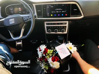  5 ‎سيات أتيكا FR كاملة الإضافات ‎محرك 1500 بنزين 150 حصان FR داخلي وخارجي كامل عداد29000كم