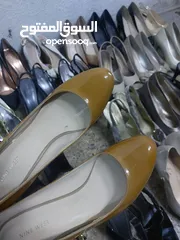  1 احذية نسائيه بحاله ممتازه جدا العداد 45حذاء. لبيع