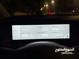  6 شاشة عدادات تسلا موديل3/y تدعم كارب بلي واندرويد اوتو