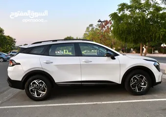  1 Kia-Sportage-2025 White colour For Rent