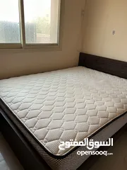  1 bed with mattress 200 dha