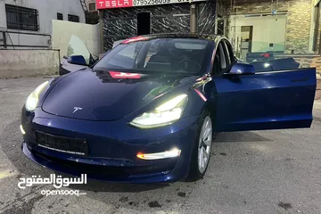  4 Tesla 3 (Zero) long range dual  اقساط دفعة اولى 15الف واقساط من راسي لراسك motors autscore A