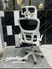  3 لأصحاب الشركات و المكاتب تميز بكرسي مكتب فخم  منظر لافت مريح و عنلي جودة عالية جدا