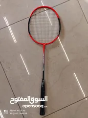  2 مضارب كرة ريش يونيكس الاصلي مع طقم ريش 6 حبات الاصلي يونيكس