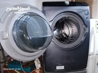  1 Daewoo Washing & Dryer Machine Made In Korea