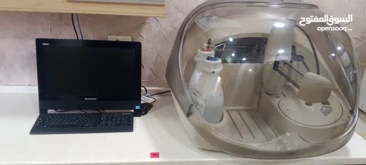  1 جهاز خاص للمختبرات الطبيه  Bio systems A15 كامل مع شاشه+ كيبورد بحال الجديد امكانيه الفحص قبل الشراء