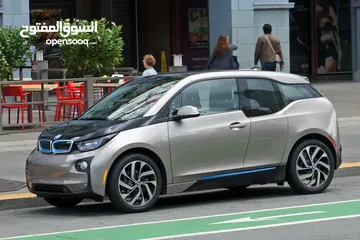  3 50 كم ماشيه دفعه 6500  قسط 200 بدون بنك BMW i3  شحن منزلي و كازيه نظام بنزين ريكس تيرا