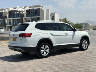  10 Volkswagen Atlas 2018 USA 125000 km excellent condition