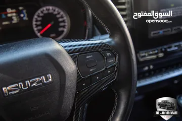  21 Isuzu D-Max 2023 Ls   البكب وارد و كفالة الشركة و قطعت 20,000 كيلو متر