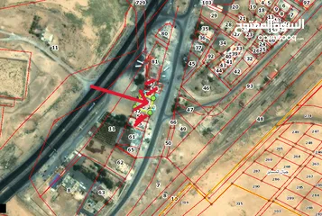  2 للبيع ارض تجارية من اراضي القطرانه واجهه على الطريق الصحراوي فرصة للاستثمار عليها مبنى بسعر حرق
