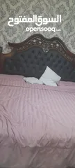  3 غرفه نوم مستعمله بحاله جيده تخت وبيرو وملحق وروسيتين وخزانه بدها شويه تزبيط الجوارير فقط