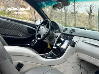  6 Mercedes Benz clk200 بحالة ممتازة2004 W209 avengard comfortable كشف