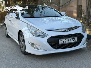  9 هيونداي سوناتا هايبرد موديل 2012 وارد كوري فحص كامل بسعر مغري
