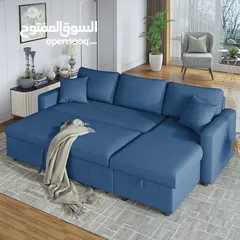  8 Brand new L shape sofa cum bed with storage for sale