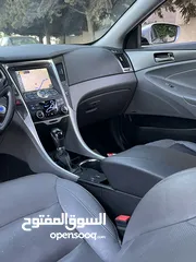  24 هيونداي سوناتا 2015 رويال فل كامل مع بانوراما فحص كامل 7 جيد ممشى 100 الف  مالك واحد