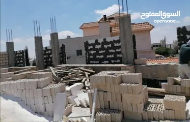  13 مقاول بناء عظم شغل و تسليم هندسي على المخطط و  تشطيب وصيانه البناء و اعمال الهدد مشاريع جميع مساحات