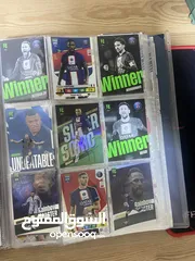  8 FIFA cards with signed Mohammad salad  limited cards adrenaline fifa 365 cards توقيع محمد  صلاح