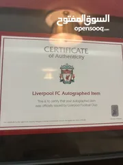  3 Mane  Suarez signed liverpool jerseys authenticated