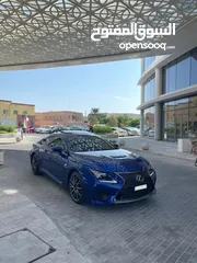  11 سلام عليكم.(اعلان للنشر)  للبيع Lexus RcF-V8 موديل : 2015  ماشي : 140,000