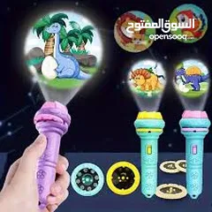  1 لوكس رسم  برجكتور عكس على الحائط بشكل كبير 24 صوره  تفاعليه للاطفال و تاليف القصص على تلك الصور من