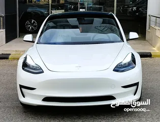 8 تيسلا 2022 model 3 بحالة الوكالة فحص كامل اوتوسكور +B لون مميز في الحرة للبيع بسعر لقطة ومحرووووق