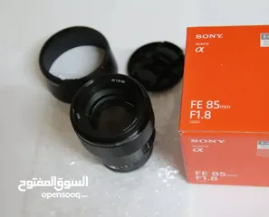  1 Sony 6400 , lenses 85mm 1.8