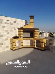  14 معلم بليط تسليم هندسي تجديد حمامات بأحدث طراز تنفيذ شلالت وبربكيو .فير بلس غاز +فير بليس حطب زرب