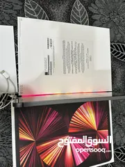  8 ايباد برو 11 انش 128 قيقا خط شريحة 5g موديل 2021 ام ون m1 نظيف مو مفتوح ؤلا مصلح مع الاغراض كامل