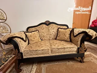  1 كنب شبه جديد