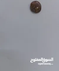  4 أحجار عقيق يماني مصور بصورة الكعبة المشرفة