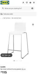  3 IKEA bar table with three stools