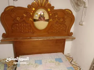  1 غرفه نوم صاج نضافه مثل ما موضح بل صور ضخمه