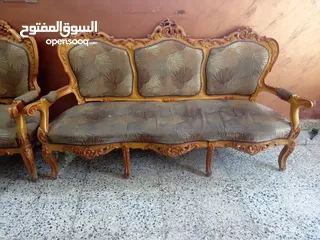  2 تخم قنفات خشب زان 10 مقاعد