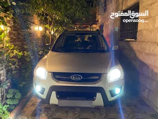  25 كيا سبورتج 2009 فل الفل فحص كامل بحاله الوكاله المالك الثاني من الشركه