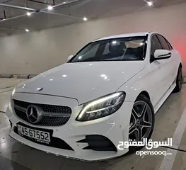  8 مرسيدس 2020 C200 AMG هايبرد مميزه بحالة الشركه